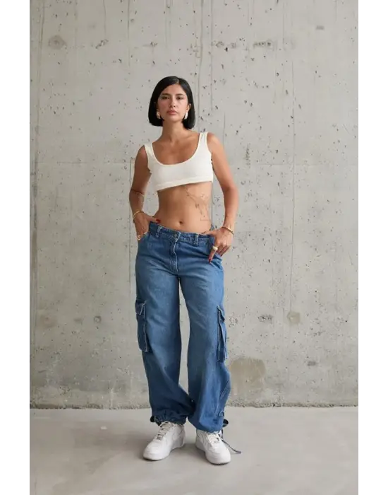 Mavi Yan Cepli Jeans Pantolon