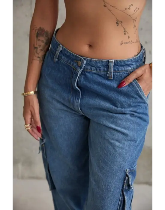 Mavi Yan Cepli Jeans Pantolon