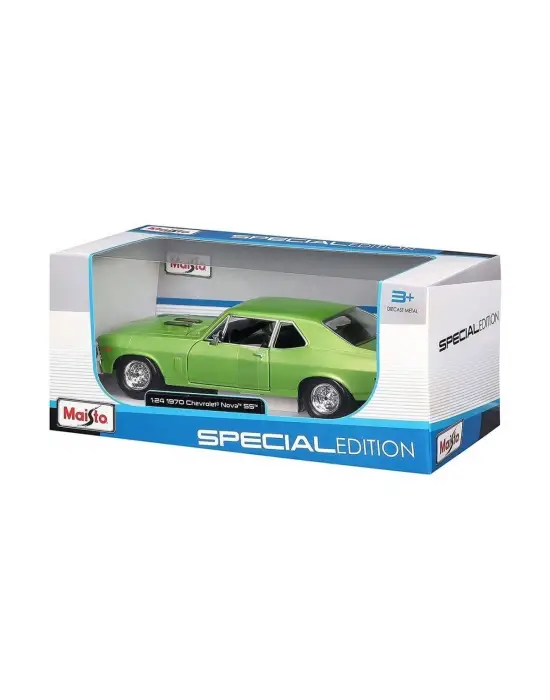 MAY 31262 1:24 Maisto Chevrolet Nova Ss 1970 Model Araba -Necotoys