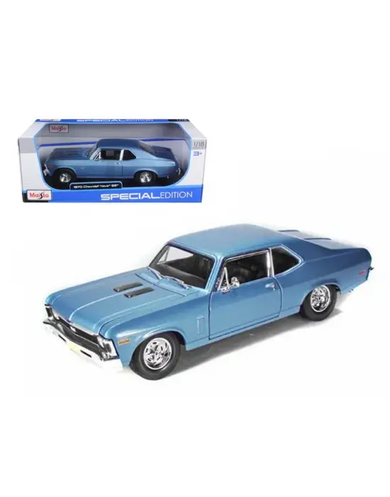 MAY 31262 1:24 Maisto Chevrolet Nova Ss 1970 Model Araba -Necotoys