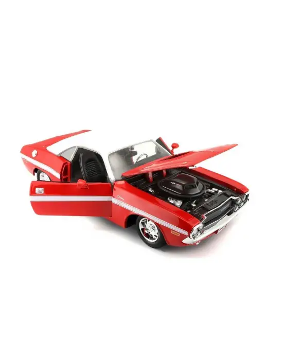 MAY 31263 1970 Dodge Challenger RT Coupe 1:24 Model Araba -Necotoys