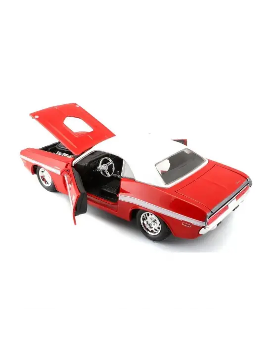 MAY 31263 1970 Dodge Challenger RT Coupe 1:24 Model Araba -Necotoys