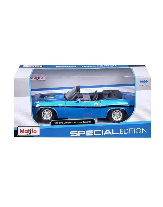 MAY 31264 1970 Dodge Challenger R/T Convertible 1:24 -Necotoys