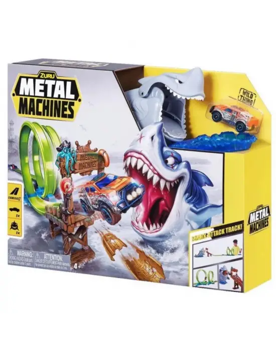 Omarı Dev Metal Makina Köpekbalığı Oyun Seti
