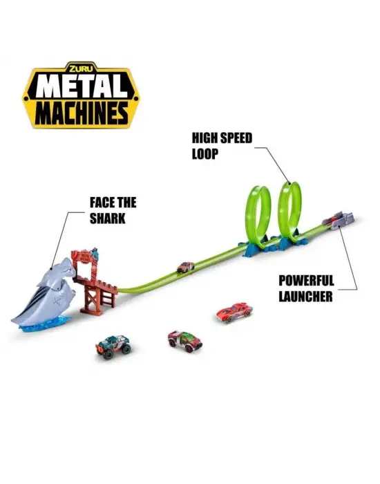 Omarı Dev Metal Makina Köpekbalığı Oyun Seti