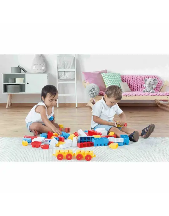 Omarı Yaratıcı Oyuncak Kutusu Mega Blok - 50 Parça