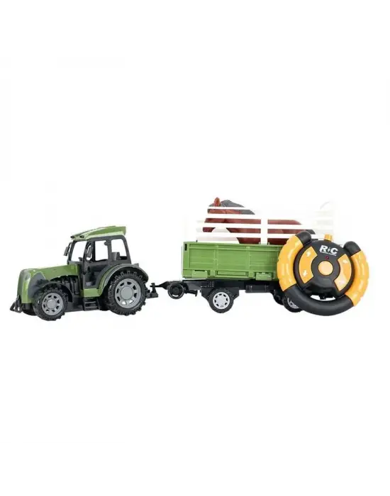 Omarı Uzaktan Kumandalı Römorklu Traktör