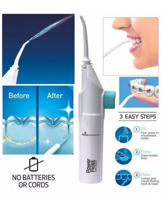 Omarı Mekanik Diş Temizleyici: Power Floss