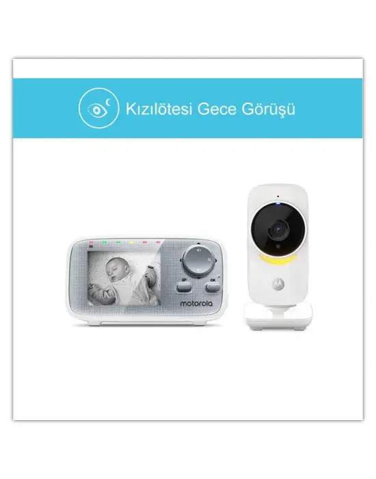 Omarı 2.8 İnç LCD Ekranlı Bebek Kamerası