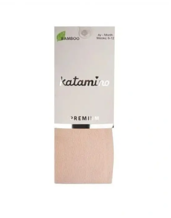 Omarı Bambu Bebek Külotlu Çorap - Yumuşak Dokunuşlu Pudra Renkli