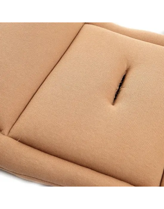 Omarı Bej Renkli Yumuşak ve Konforlu Bebek Arabası Puset Minderi