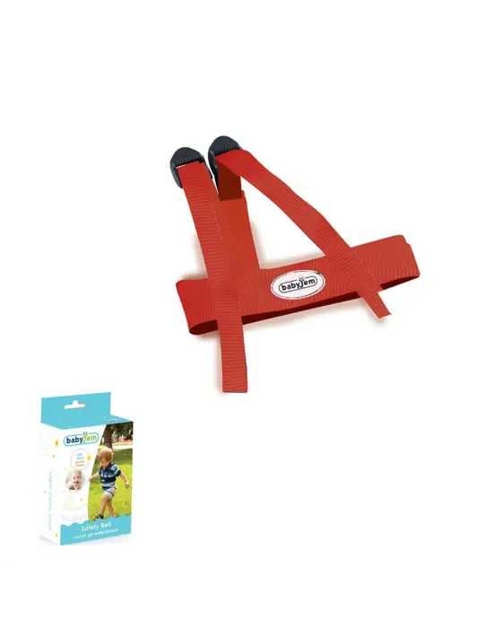 Omarı Çocuk Güvenlik Kemeri - Kırmızı Renk Seçeneği