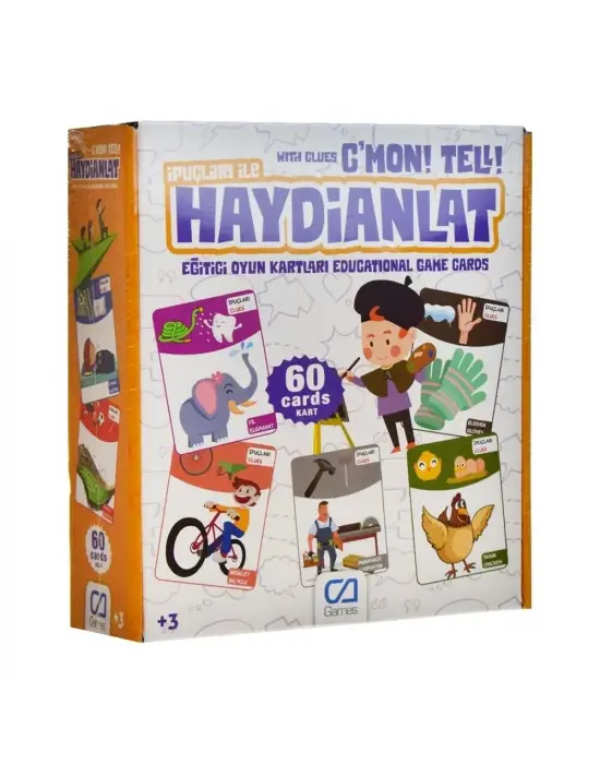 Omarı Eğitici Oyun Kartları 60 Kart