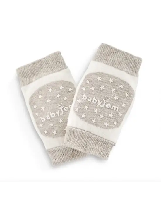 Omarı Emekleme Dizliği Örgü Bej Renkli