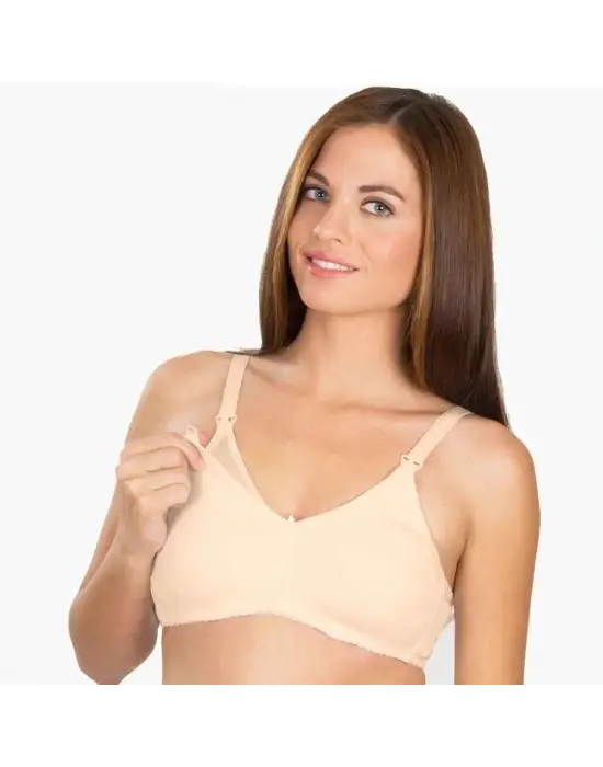 Omarı Hızlı Emzirmeye Uygun Pürüzsüz Sütyen