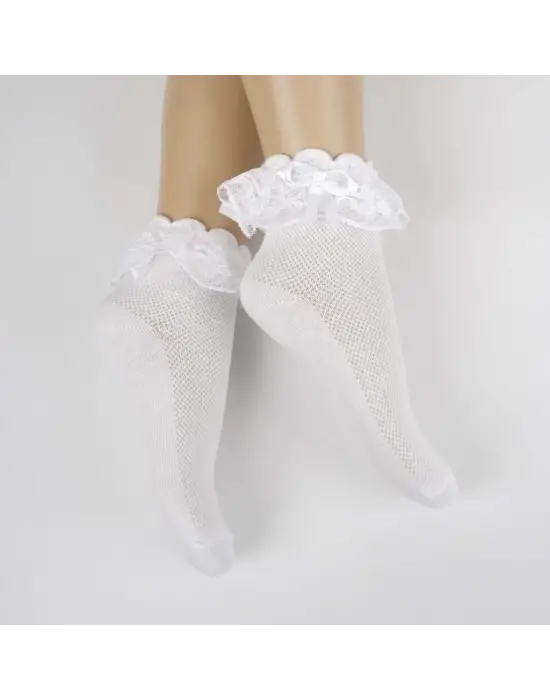 Omarı Katamino Kız Soket Çorap - Aksanlı Desenli | gl00my