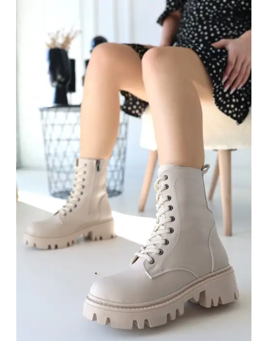 Omarı Yumuşak Dokulu Yüksek Topuklu Bot