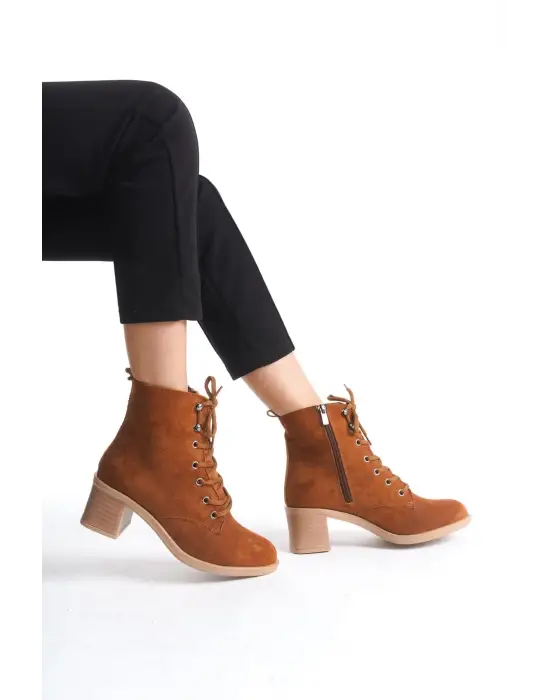 Omarı Nazik Tabanlı Süet Bayan Bot