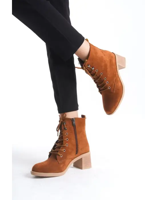 Omarı Nazik Tabanlı Süet Bayan Bot