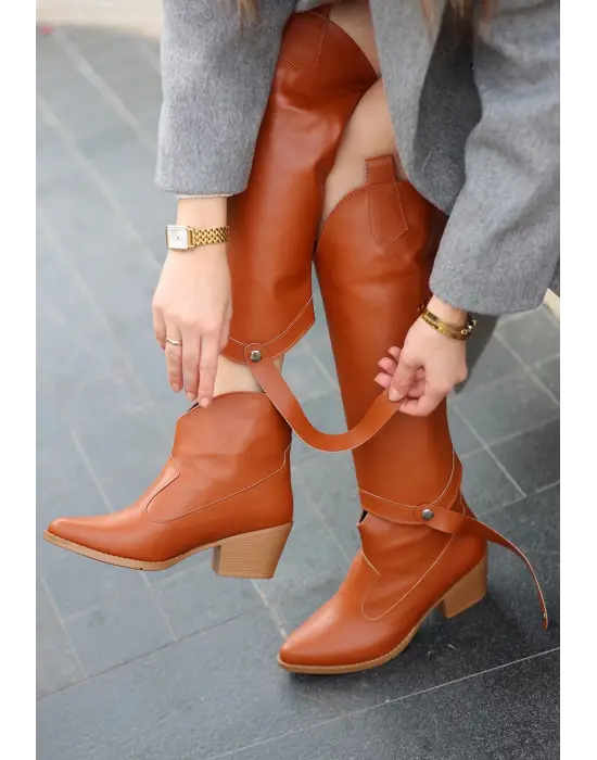 Omarı Topuklu Bot Ve Çizme - Kadınlar İçin Şık ve Rahat Ayakkabılar