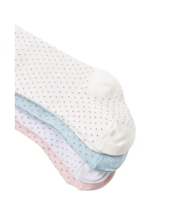 Omarı Organik Pamuklu Mavi Külotlu Çorap