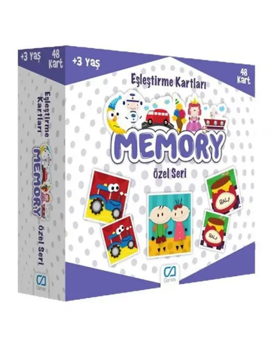 Omarı Özel Seri Eşleştirme Kartları - 48 Kartlı Set