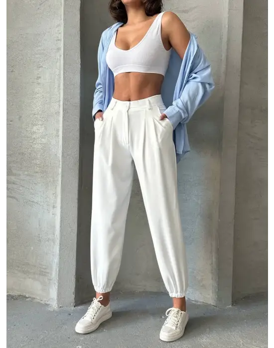 Omarı Rahat Şalvar Pantolon Modeli