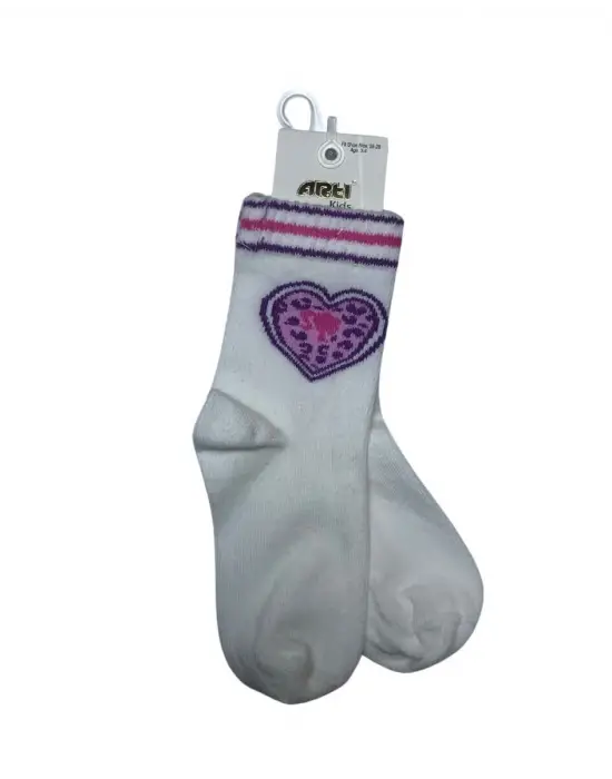 Omarı Rahat ve Şık Kız Soket Çorap Asorti