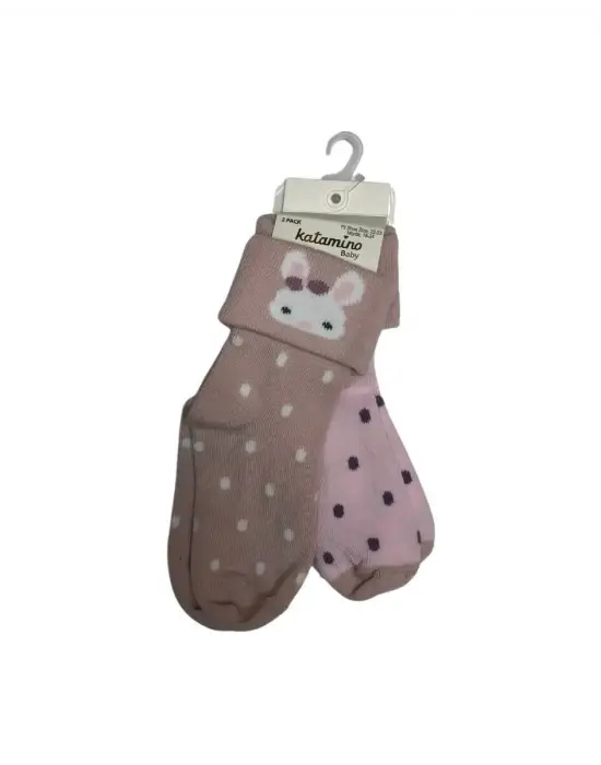 Omarı Renkli Katamino Bebek Soket Çorap Seti