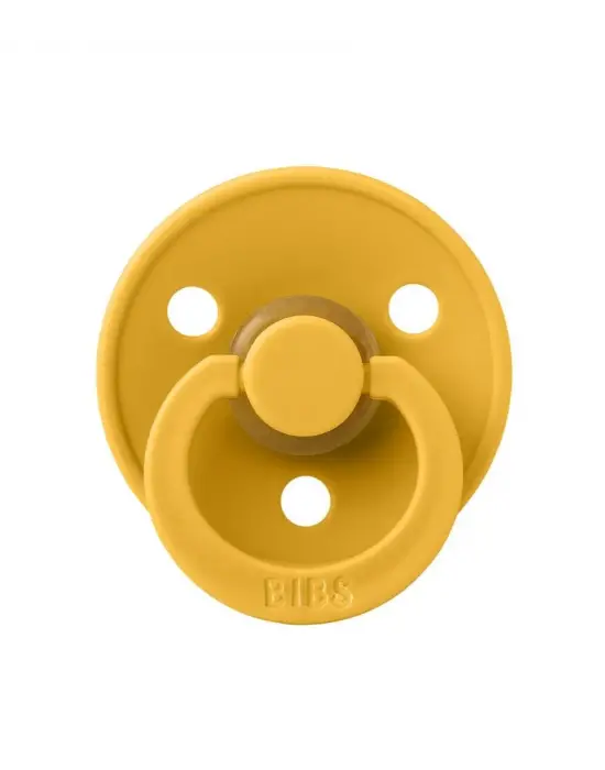 Omarı Renkli Kauçuk Emzik 6-18 Ay Arı Desenli