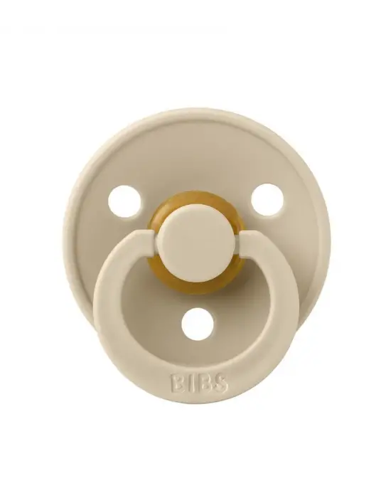 Omarı Renkli Kauçuk Emzik 6-18 Ay Vanilya Aromalı