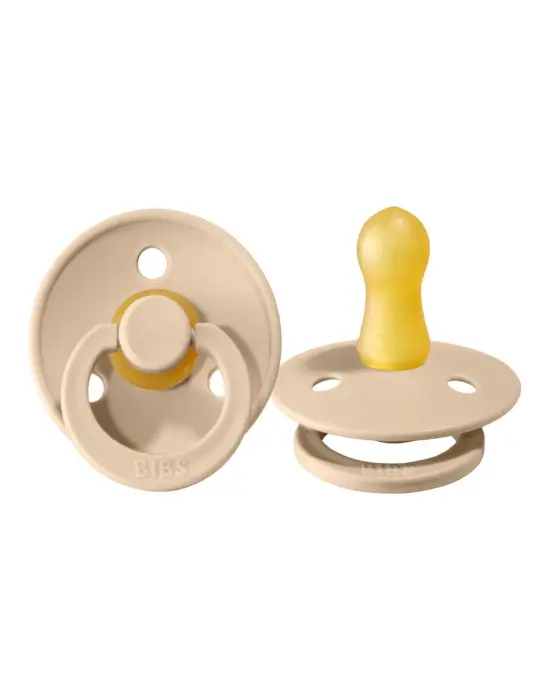 Omarı Renkli Kauçuk Emzik 6-18 Ay Vanilya Aromalı