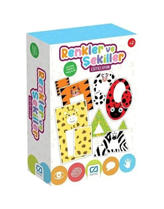 Omarı Renkli ve Eğlenceli Şekil Oyunu - SEO Uyumlu Başlık