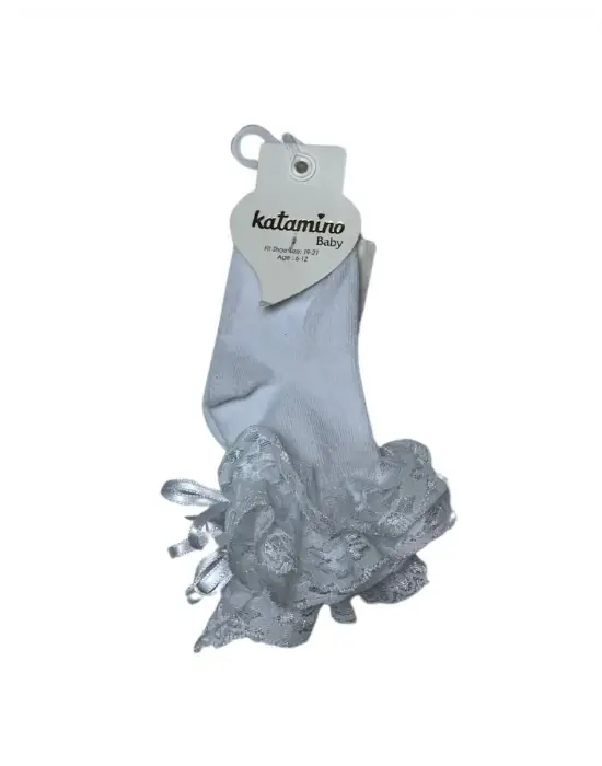 Omarı Sevimli Kız Bebek Soket Çorap Seti