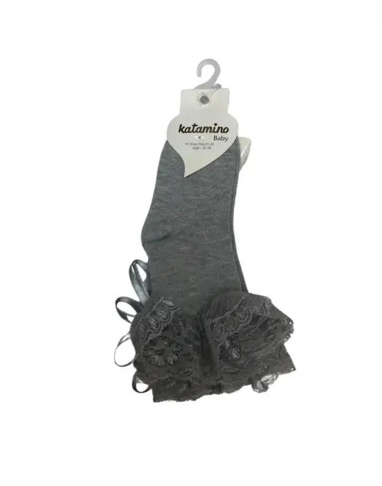 Omarı Sevimli Kız Bebek Soket Çorap Seti