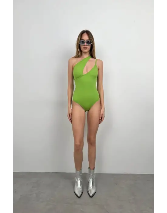 Omarı Şık Asimetrik Askılı Mayo Modeli