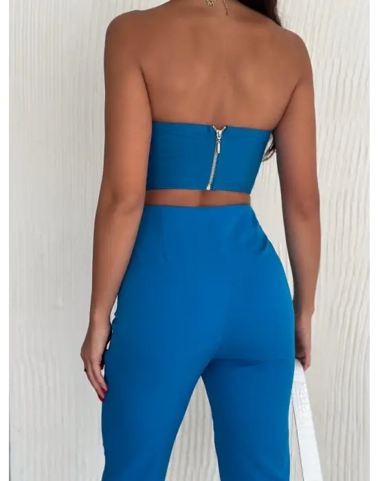 Omarı Şık ve Rahat Büstiyer Pantolon Takımı