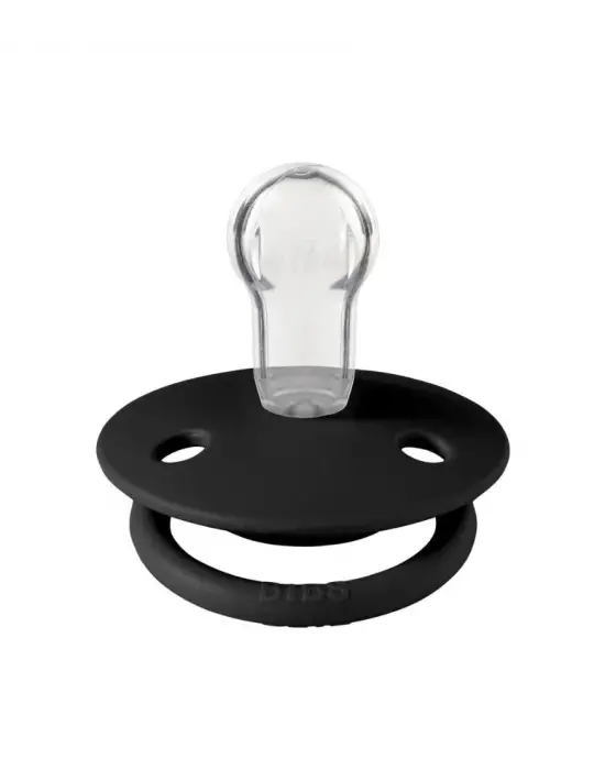 Omarı Silikon Emzik 0-36 Ay Siyah