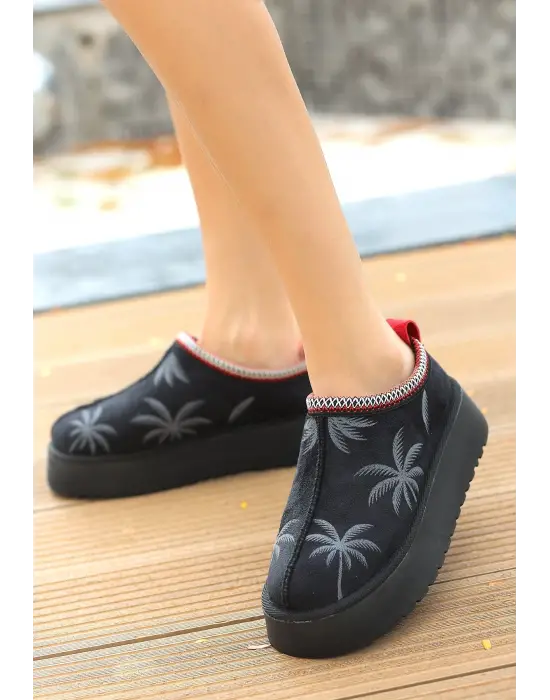 Omarı Siyah Süet Bot - Şık ve Rahat Bot Modelleri | gl00my