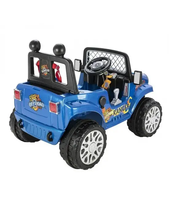 Omarı Uzaktan Kumandalı Akülü Araba 12 Volt Metalik Mavi