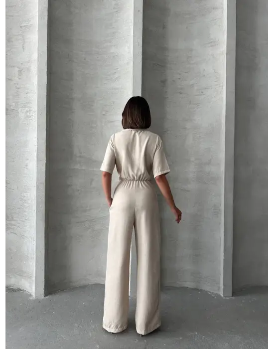 Omarı Yaz Şıklığı Tulum Modası