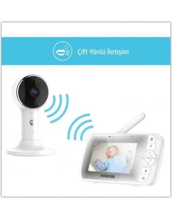 Omarı Wi-Fi Bağlantılı 4.3 FHD LCD Bebek Kamerası