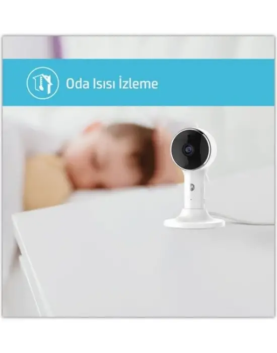 Omarı Wi-Fi Bağlantılı 4.3 FHD LCD Bebek Kamerası