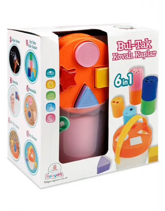 Omarı Yüksek Kapasiteli İç İçe Geçen Depolama Kapları