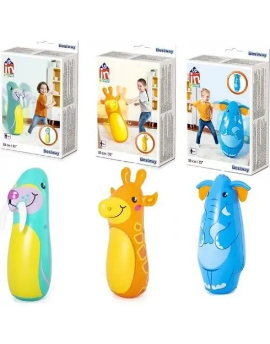 Omarı Yüzme Keyfini Renklendir Bestway Hayvan Figürlü Yüzme Hacmi 91 cm