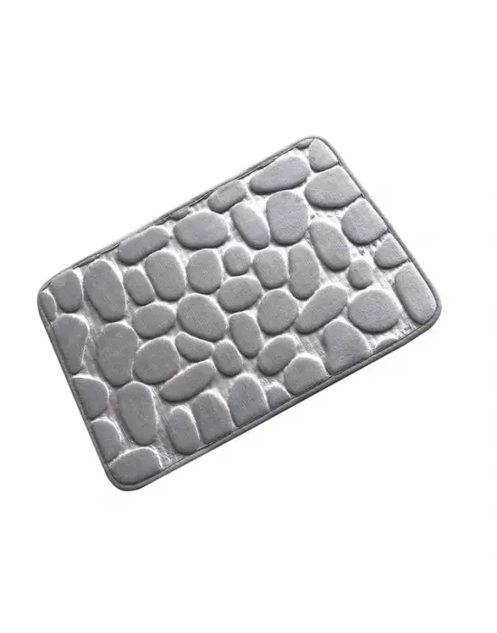 Memory Kaydırmaz Banyo Paspası Gri