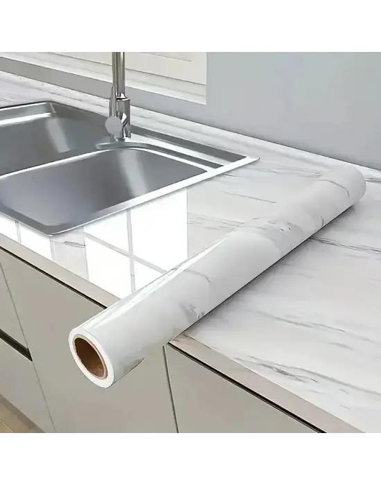 Mermer Desenli Kaplama Kağıdı 5 Metre