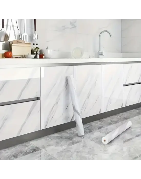 Mermer Desenli Kaplama Kağıdı 5 Metre