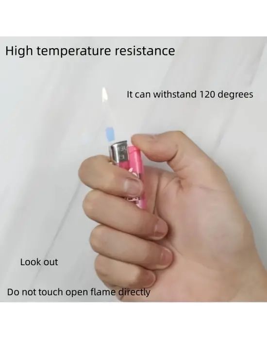 Omarı Mermer Desenli Mutfak Duvar Kağıdı Sticker - Su ve Yağa Dayanıklı!