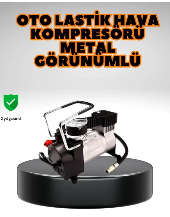 Metal Gövde Lastik Şişirme Kompresörü Suv 4x4 Uyumlu